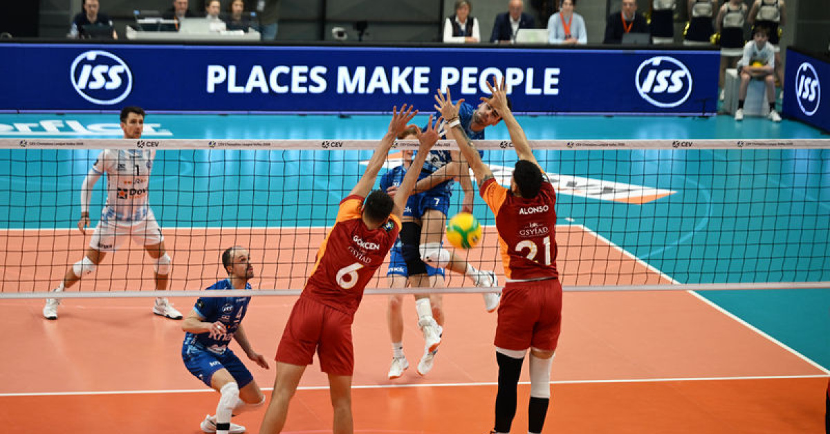 Galatasaray HDI Sigorta 3-2 Knack'e Mağlup: CEV Şampiyonlar Ligi B Grubu Sonuçları