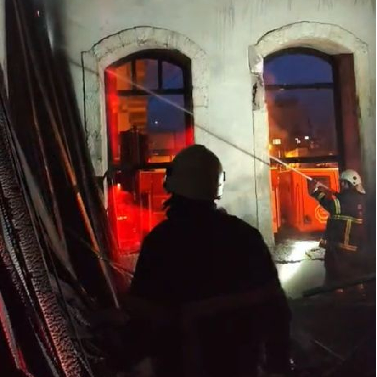 Bahçeli'nin okuduğu 115 yıllık okulda yangın