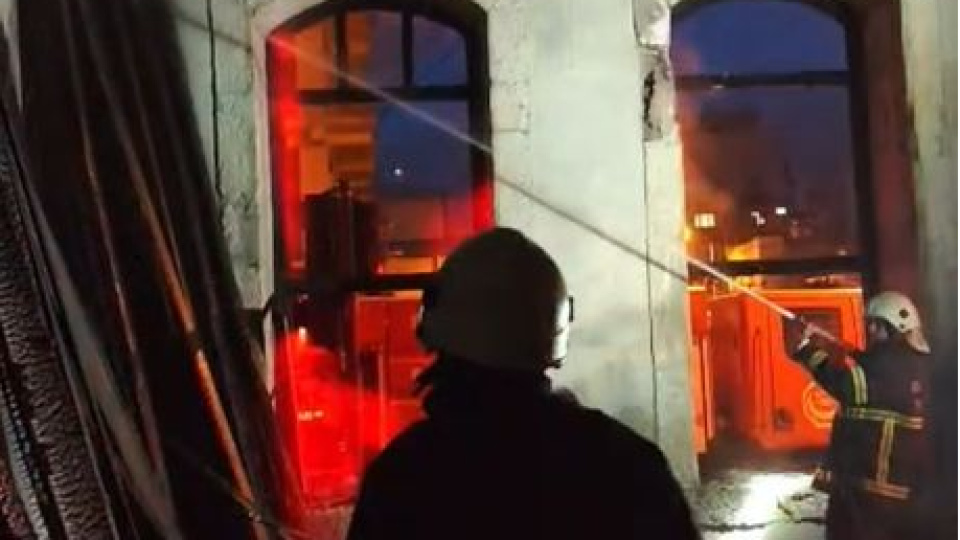 Bahçeli'nin okuduğu 115 yıllık okulda yangın