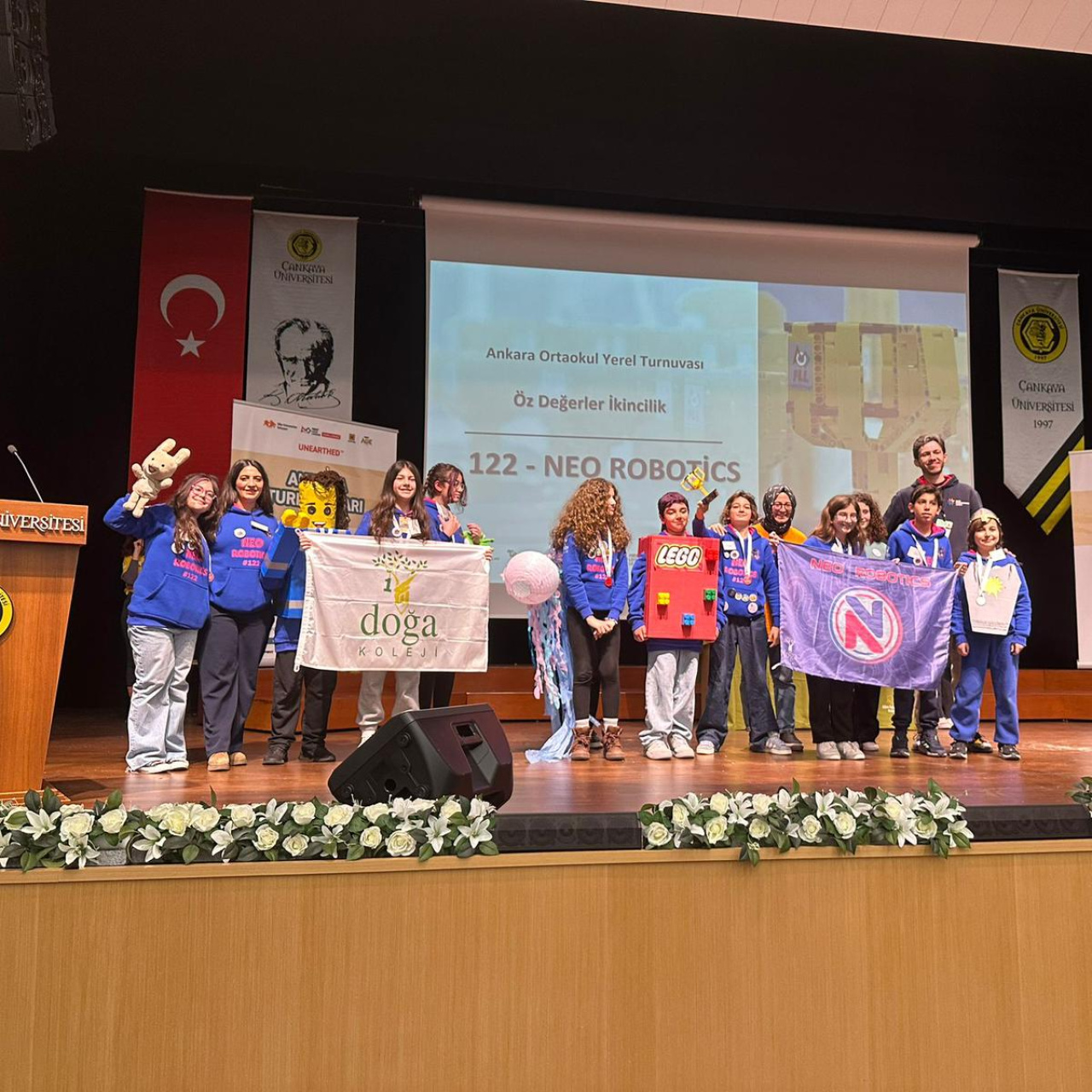 Doğa Koleji'nden First Lego League Challenge’ta Ankara’da Çifte Öz Değerler Başarısı