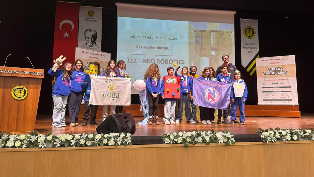 Doğa Koleji'nden First Lego League Challenge’ta Ankara’da Çifte Öz Değerler Başarısı