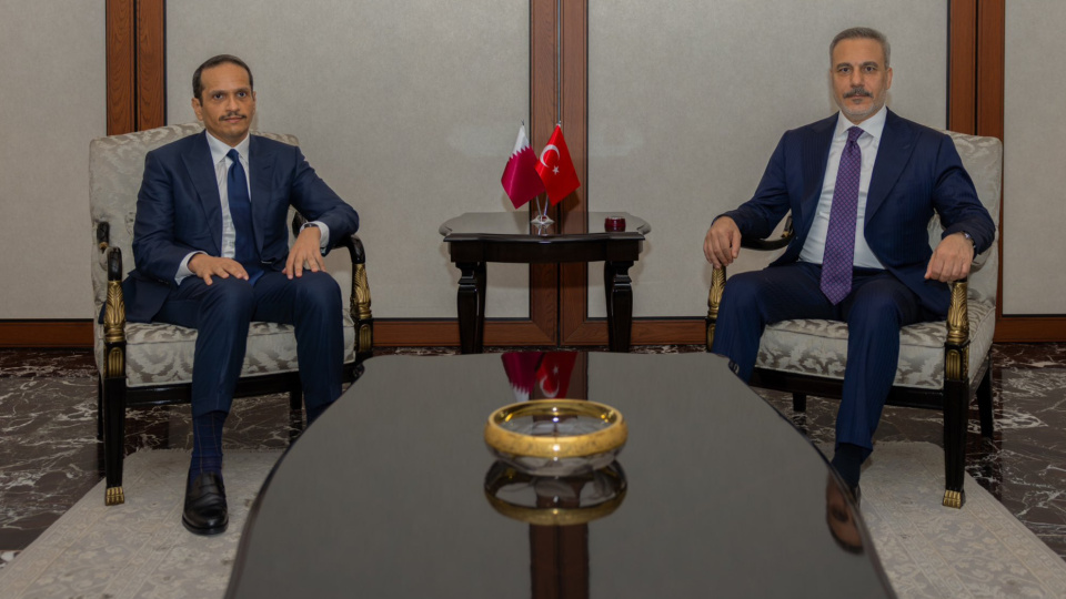 Bakan Fidan, Katarlı mevkidaşı ile görüştü