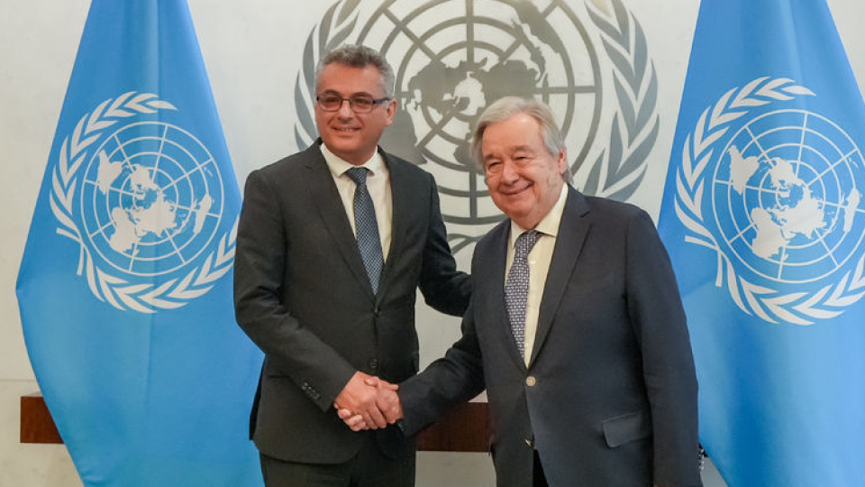 KKTC Cumhurbaşkanı, BM Genel Sekreteri ile görüştü