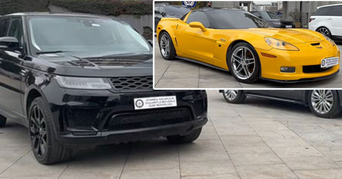 İstanbul'da Lüks Araç Ele Geçirme Operasyonu - 65 Milyon TL Piyasa Değeri