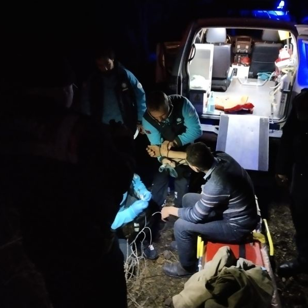 Kurtarıldılar, gözaltına alındılar