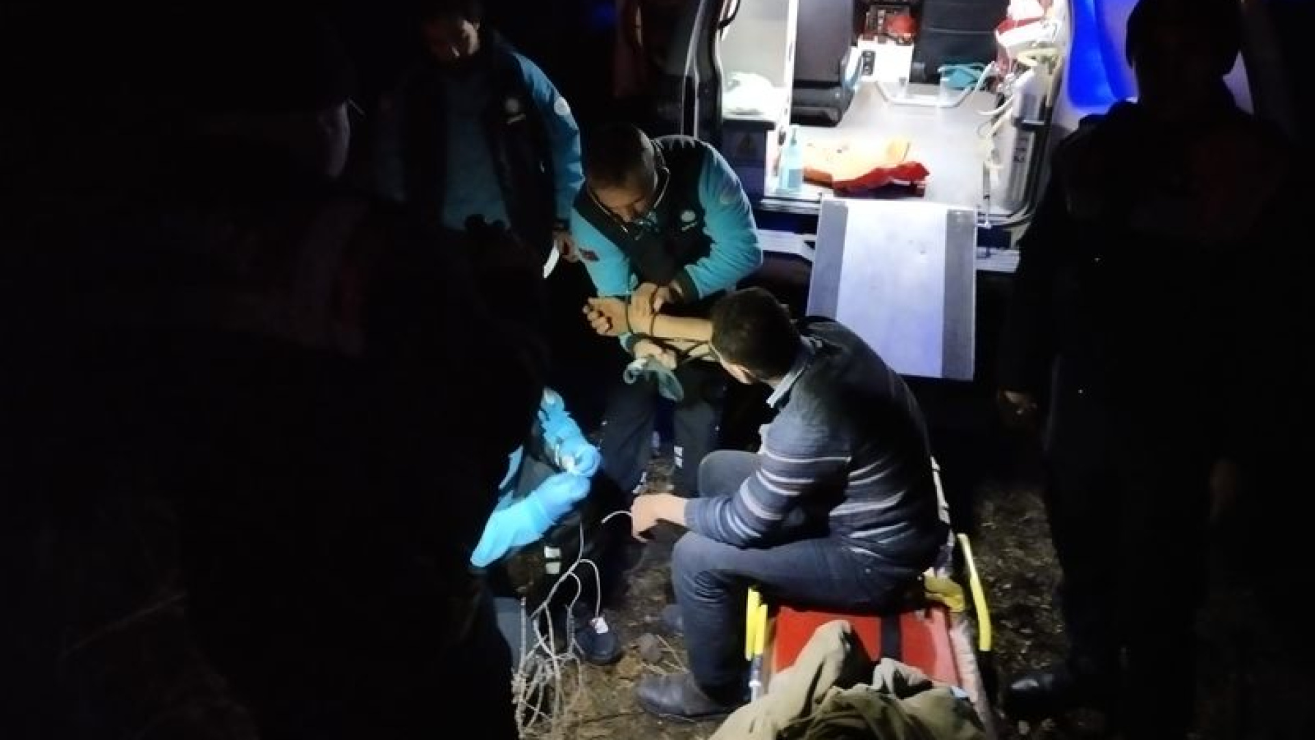 Karaman'da Define Aramak İçin Girdikleri Sarnıçta Mahsur Kalan 3 Kişi Kurtarıldı ve Gözaltına Alındı