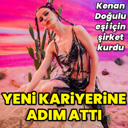 Yeni kariyerine adım attı