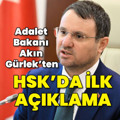 Adalet Bakanı Akın Gürlek'ten ilk açıklama!