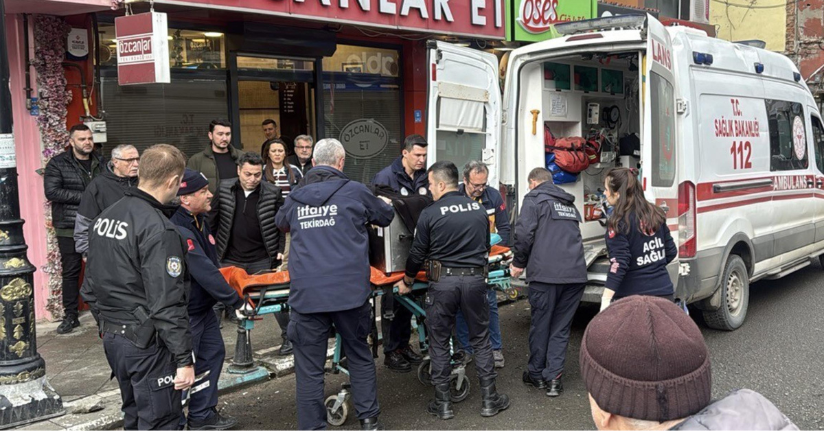 Tekirdağ'da Kasapta Elini Kapatmış Çalışkan Hastalara Taşındı