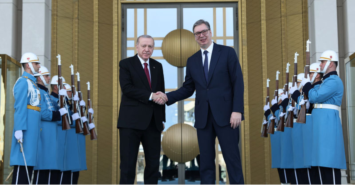 Sırbistan Cumhurbaşkanı Ankara'da