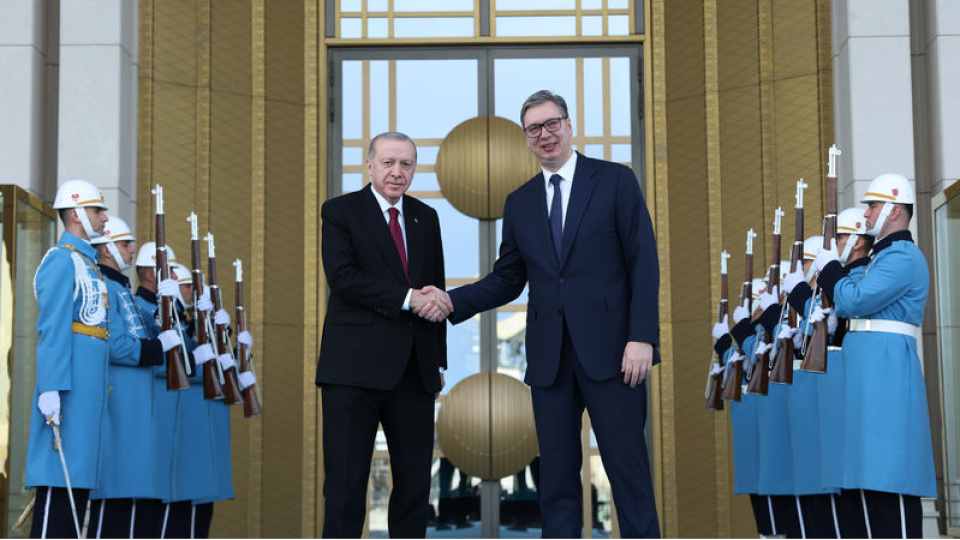 Sırbistan Cumhurbaşkanı Ankara'da