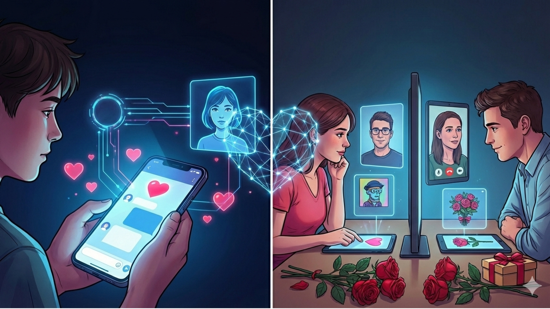 Dijital sevgililer günü - Yapay zeka ile dostluklar, yeni romantizm çağı mı yalnızlık mı? - Teknoloji Haberleri