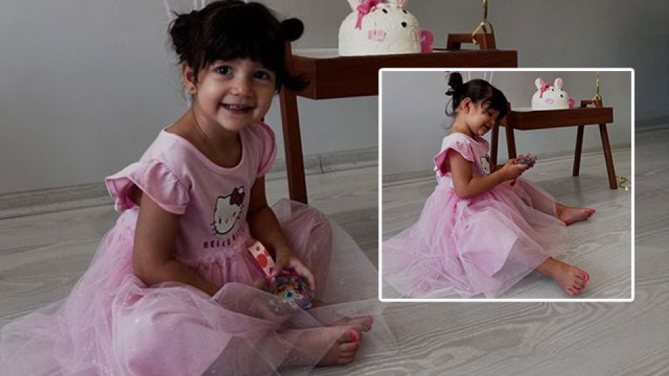 3 yaşındaki Melinda yürekleri kavurdu!