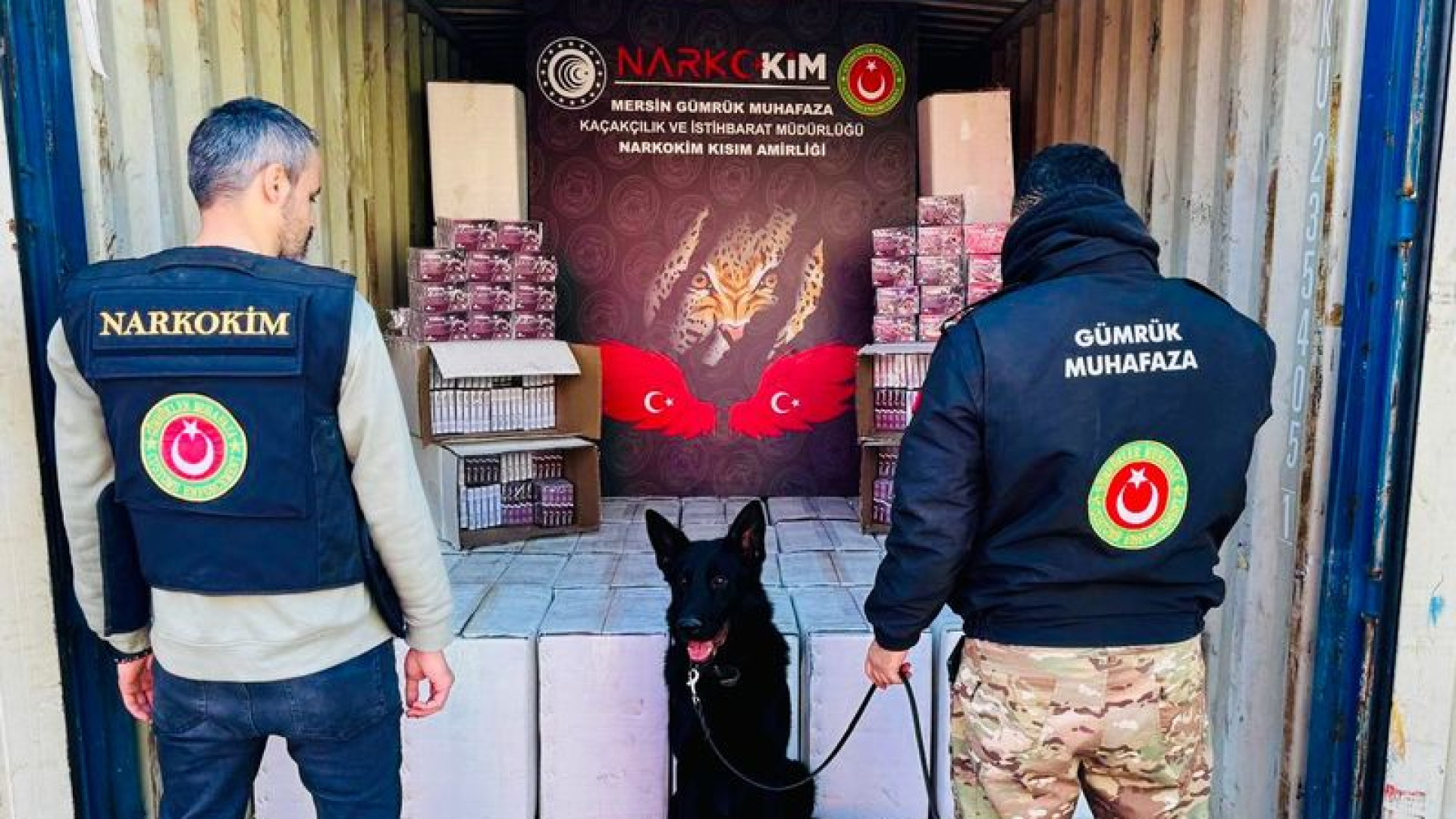 Son dakika: Gümrük Muhafaza birimleri 4,6 milyar liralık uyuşturucu ele geçirdi