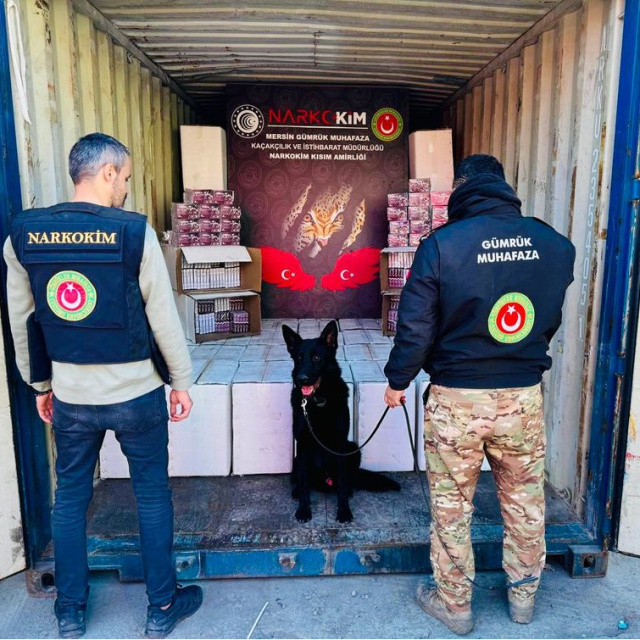 4,6 milyarlık uyuşturucu ele geçirildi