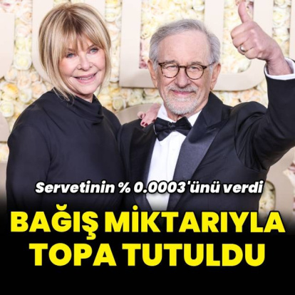 Bağış miktarı tepki çekti
