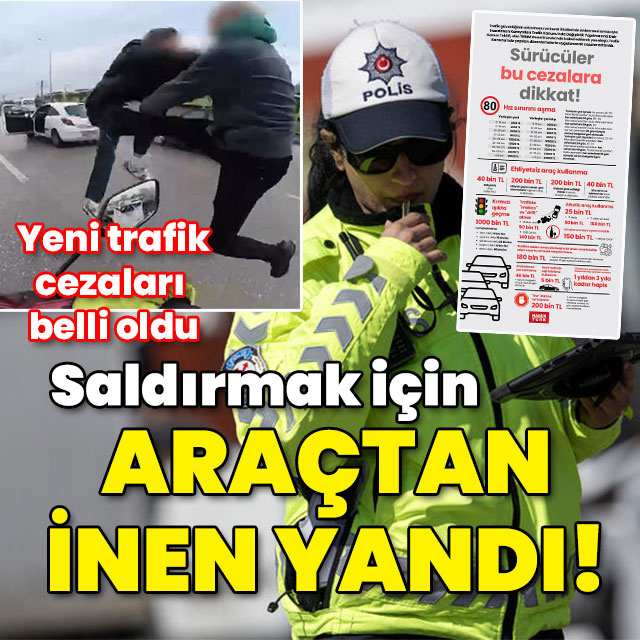 Sürücüler bu cezalara dikkat!