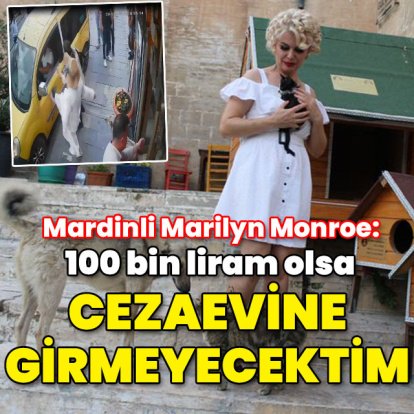 Mardinli Marilyn Monroe: 100 bin liram olsa hapse girmeyecektim!