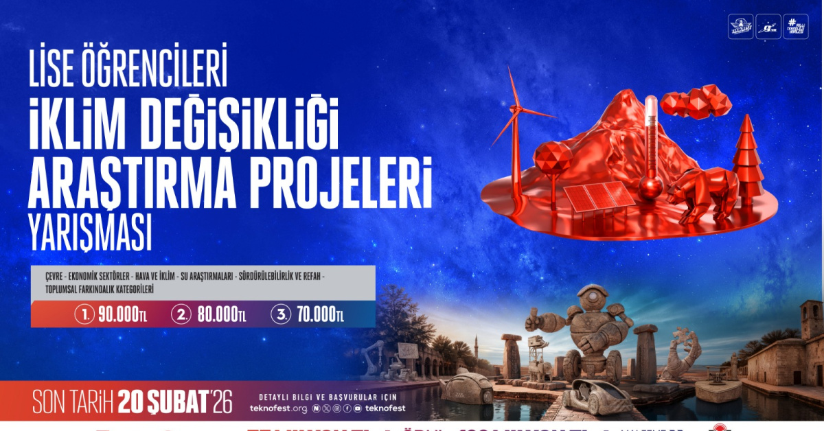 'TEKNOFEST' Liseden Gençlerin Bilim Yaratıcılığını Desteklemeye Devam Ediyor