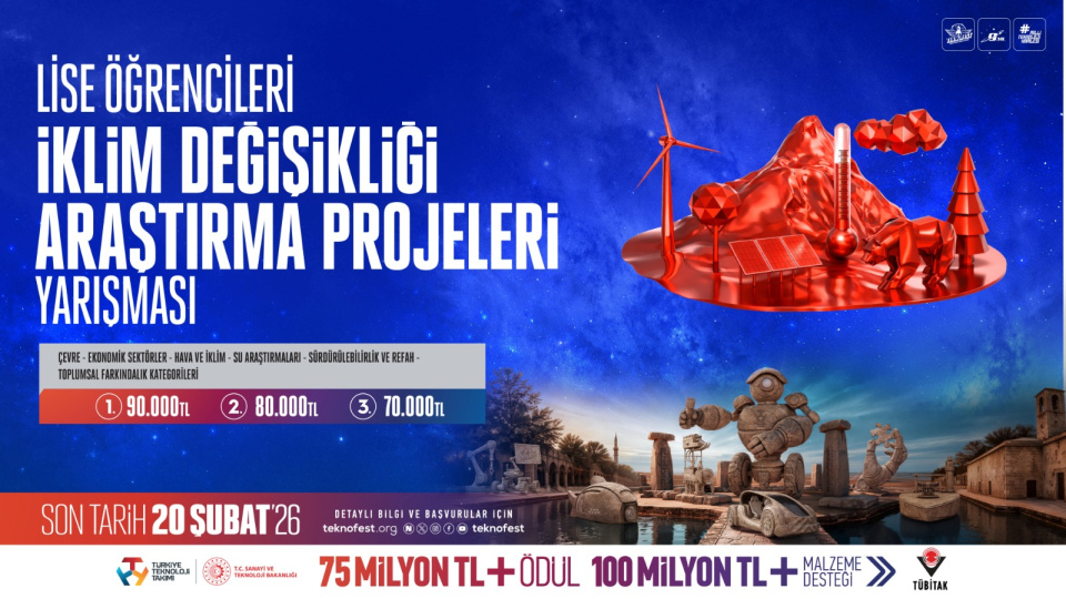 Bilimle Değişen Dünya: TEKNOFEST'te Lise Öğrencilerine Özel İki Büyük Araştırma Yarışması