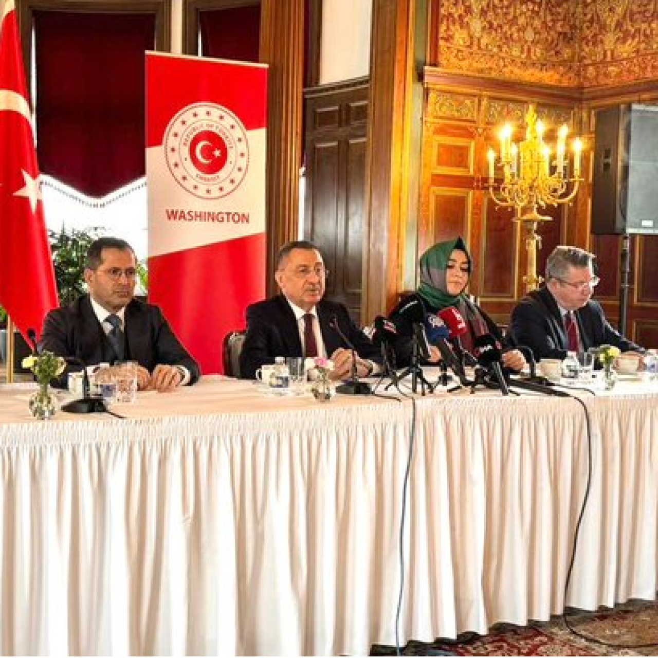 Fuat Oktay ABD'de açıklamalarda bulundu