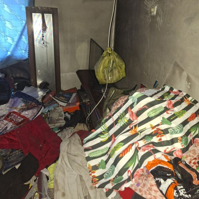 Evden 10 ton çöp çıktı