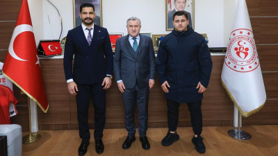 Akgül ve Kayaalp'ten Bakan Bak'a ziyaret