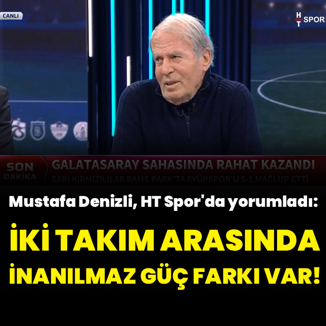 "İki takım arasında inanılmaz güç farkı var!"
