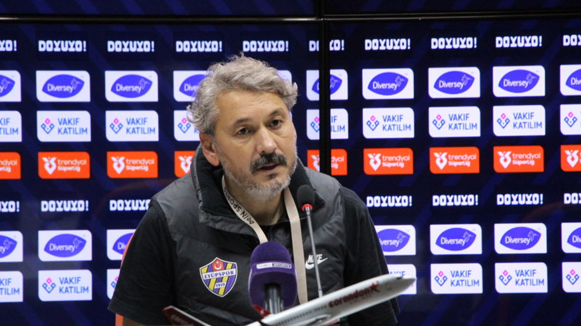 Eyüpspor Teknik Direktörü Atila Gerin: Galatasaray'a Karşı 10 Kişi Oynamak Çok Zor