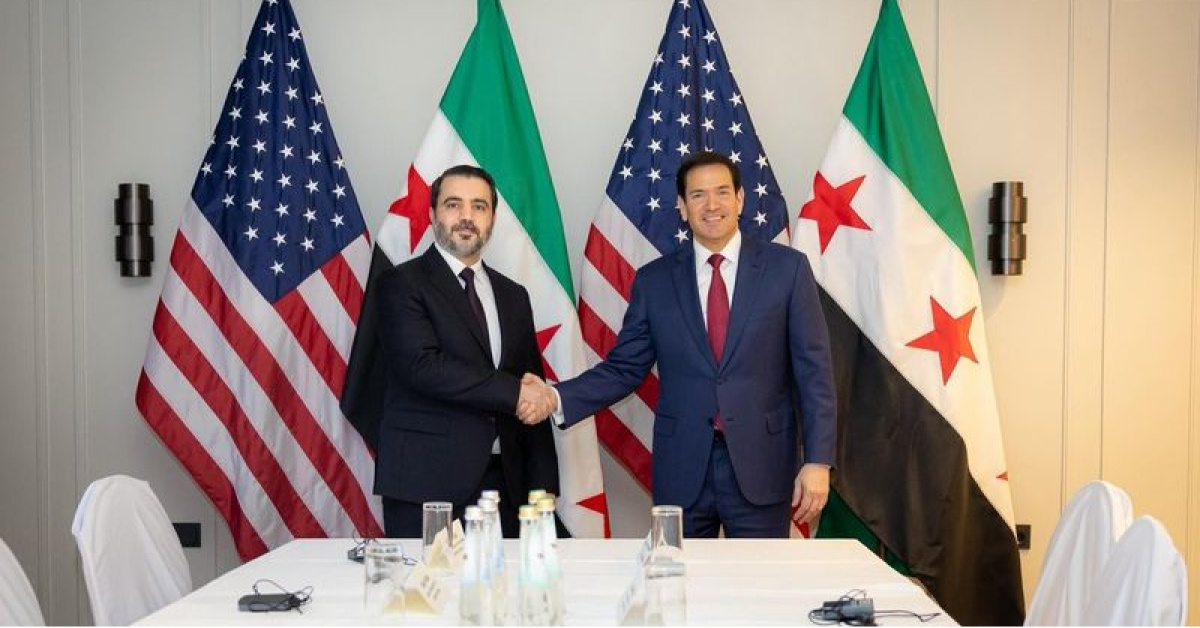 Marco Rubio, Suriyeli mevkidaşı ile görüştü