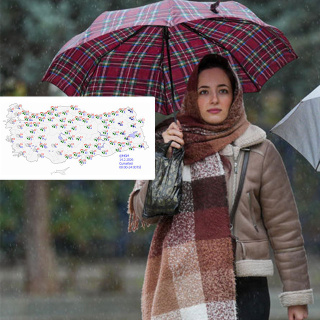 21 il için "sarı" alarm! 7 bölgede yağış var!