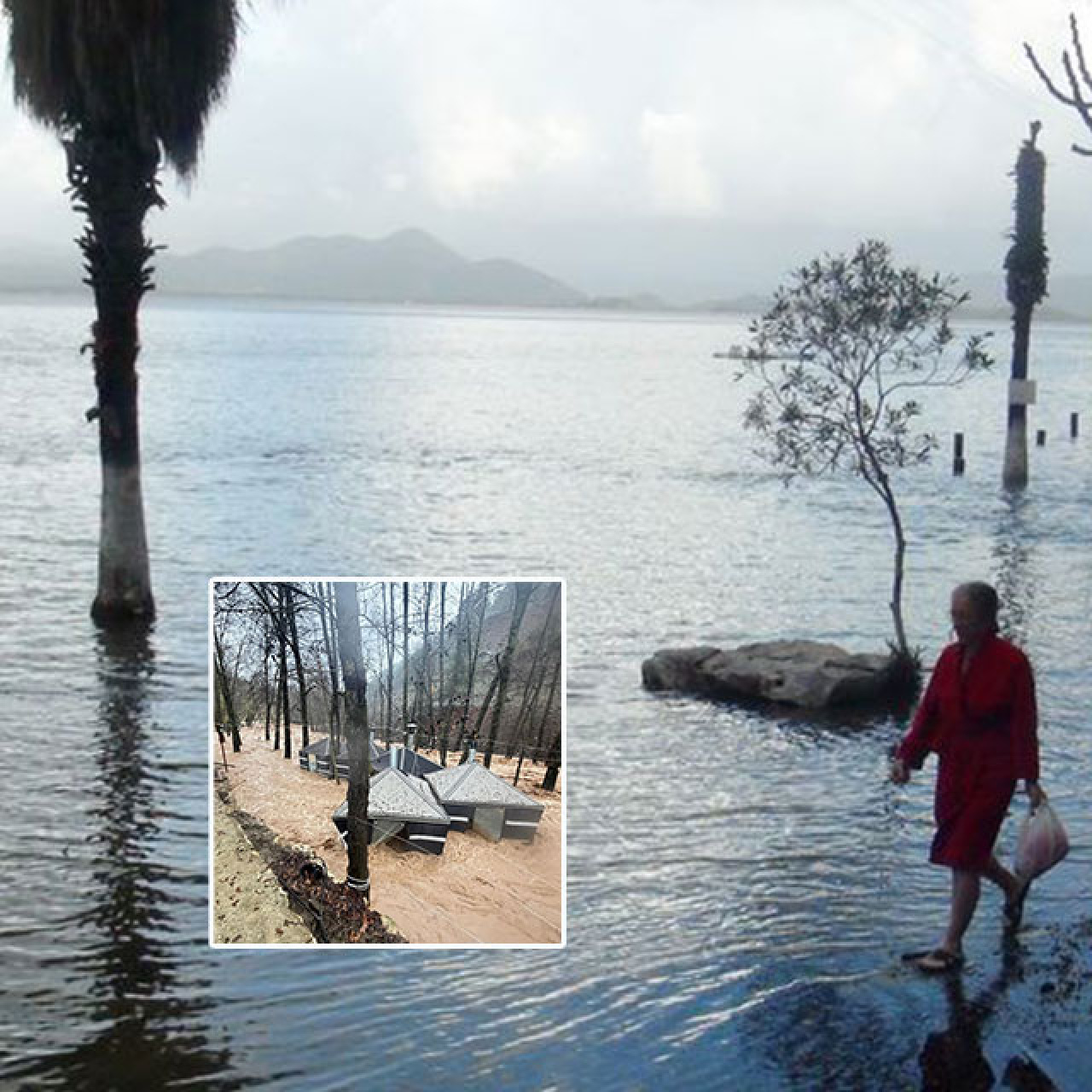 Ege ve Akdeniz'de 4 kenti sel vurdu!