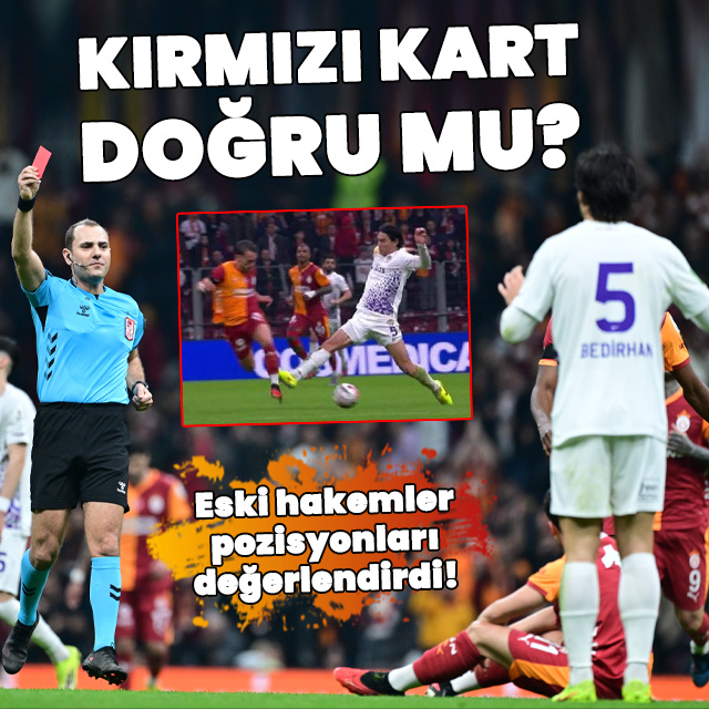 Kırmızı kart doğru mu?