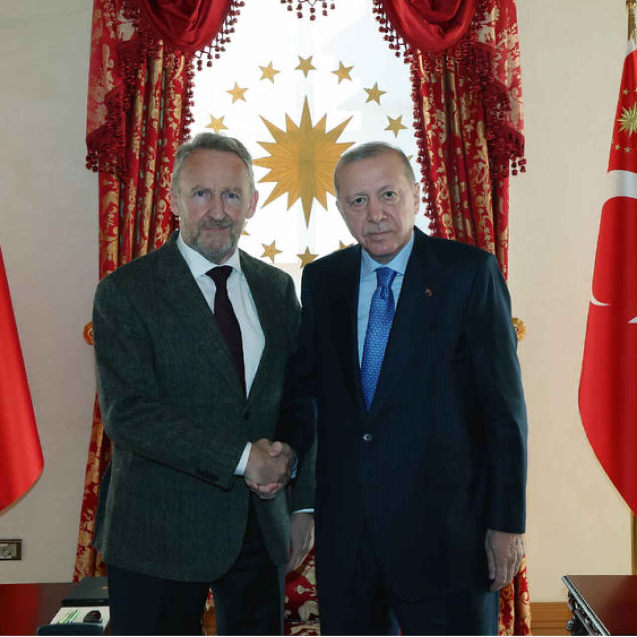 Cumhurbaşkanı Erdoğan, Bakir İzzetbegoviç'le görüştü