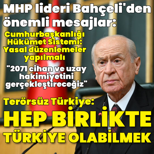 "Hep birlikte Türkiye olabilmek"