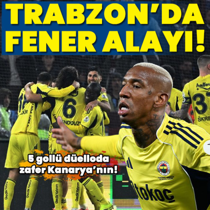 Trabzon'da Fener alayı!