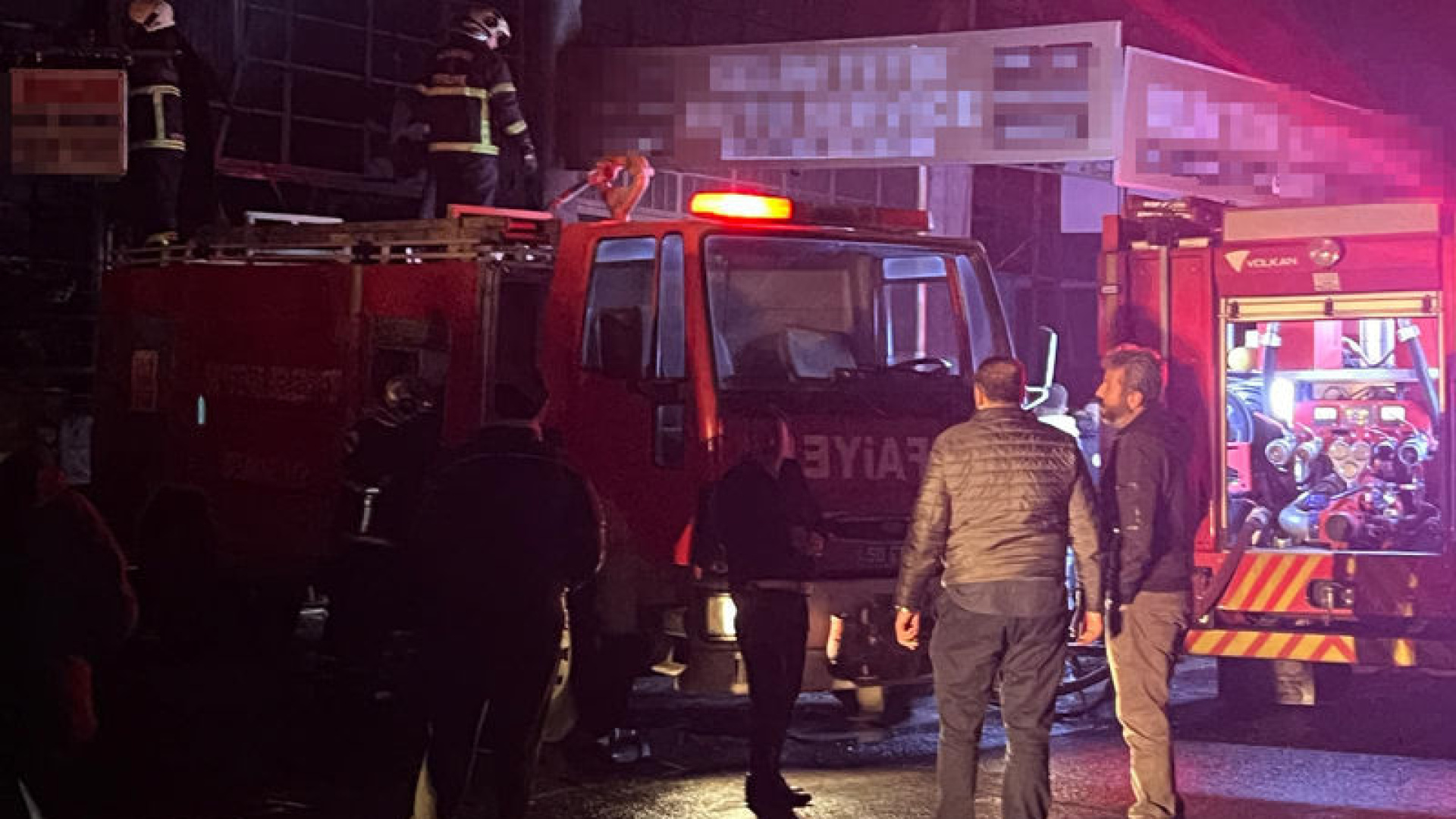 Nevşehir’de oto döşeme dükkanında yangın