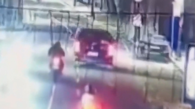 Sollama faciası! Motosikletli hayatını kaybetti!