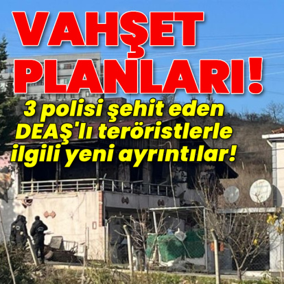 3 polisi şehit eden DEAŞ'lı teröristlerle ilgili yeni ayrıntılar!