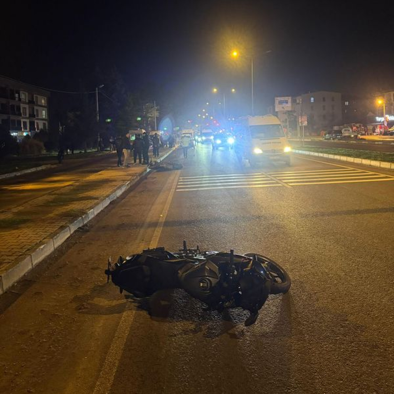 Motosiklet kazası can aldı