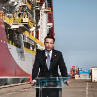 Çağrı Bey sondaj gemisi Somali'ye uğurlandı