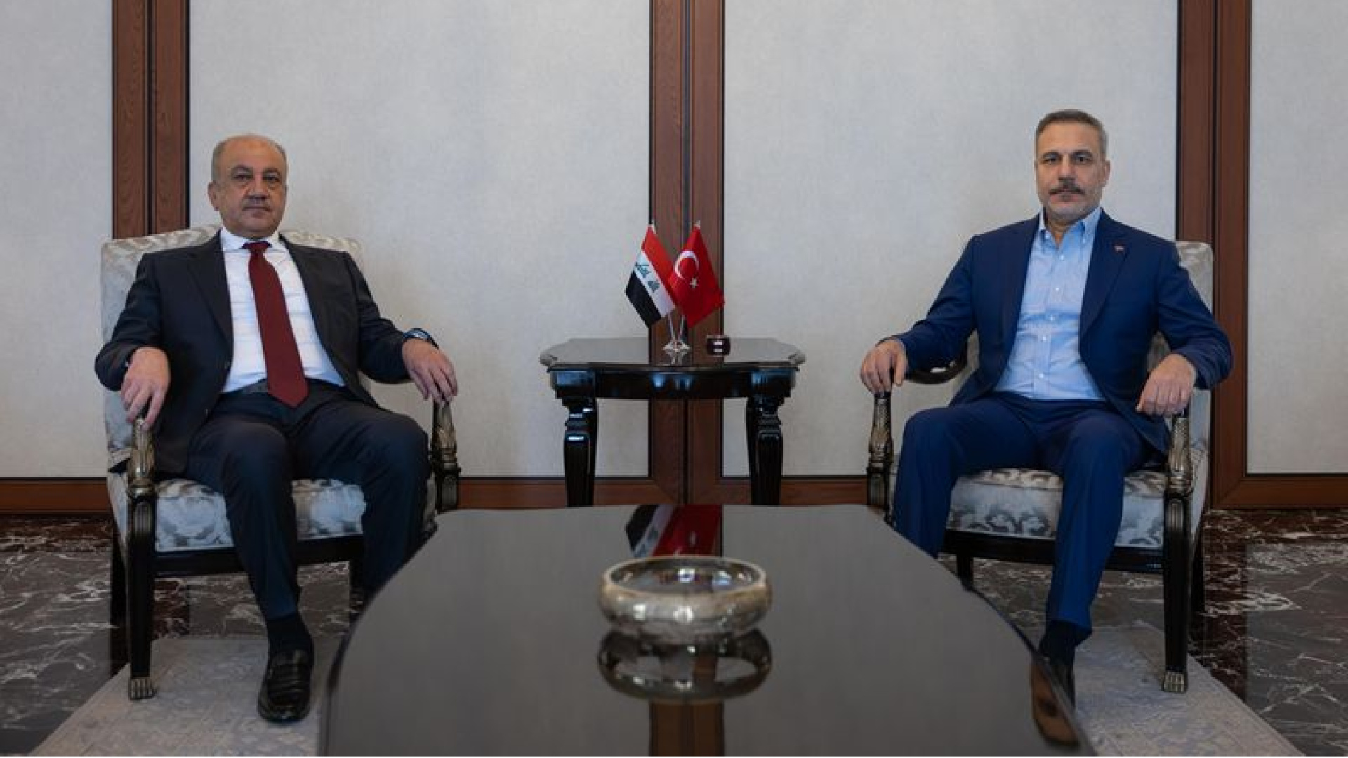 Bakan Fidan, Irak Savunma Bakanı Abbasi ile görüştü