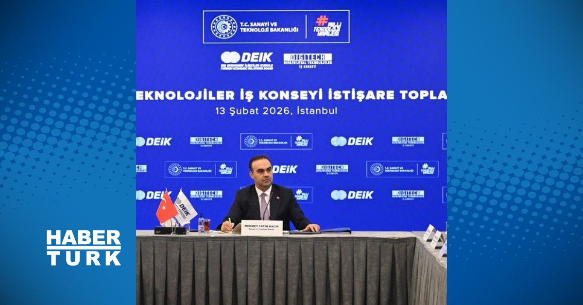 Bakan Kacır: Dijital teknoloji ekosistemimizin rekabet gücünü yükseltmeye devam edeceğiz