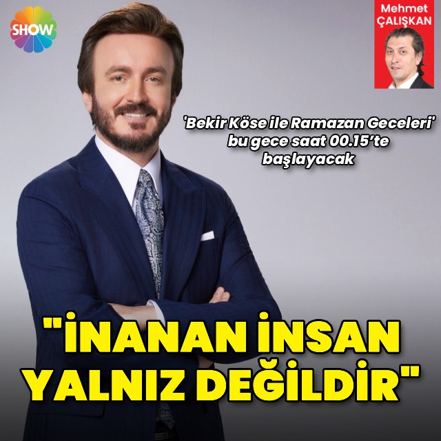 "İnanan insan, yalnız değildir"