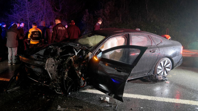 Beykoz'da kaza: 1 ölü, 5 yaralı