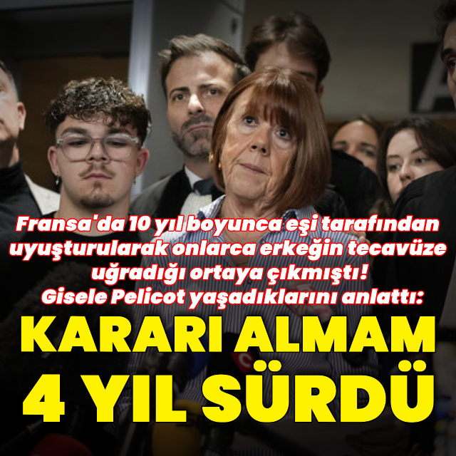 Pelicot yaşadıklarını anlattı