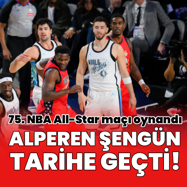 Alperen Şengün tarihe geçti!