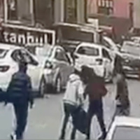 İstanbul'da yaşandı... 1.7 milyon TL'lik kapkaç kamerada!