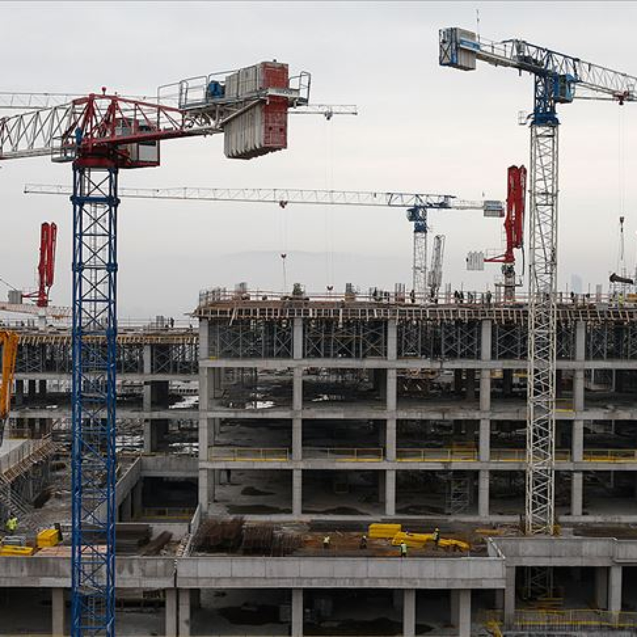 İnşaat üretimi yıllıkta yüzde 7,5 arttı