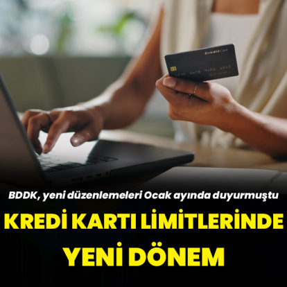 Kredi kartı limitlerinde yeni dönem başladı